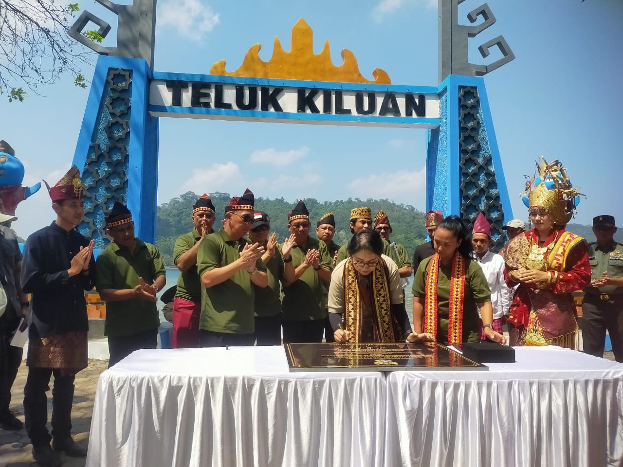 Masuk 50 Besar ADWI 2024,Tim Kemenparekraf Kunjungi Desa Wisata Kiluan Negeri