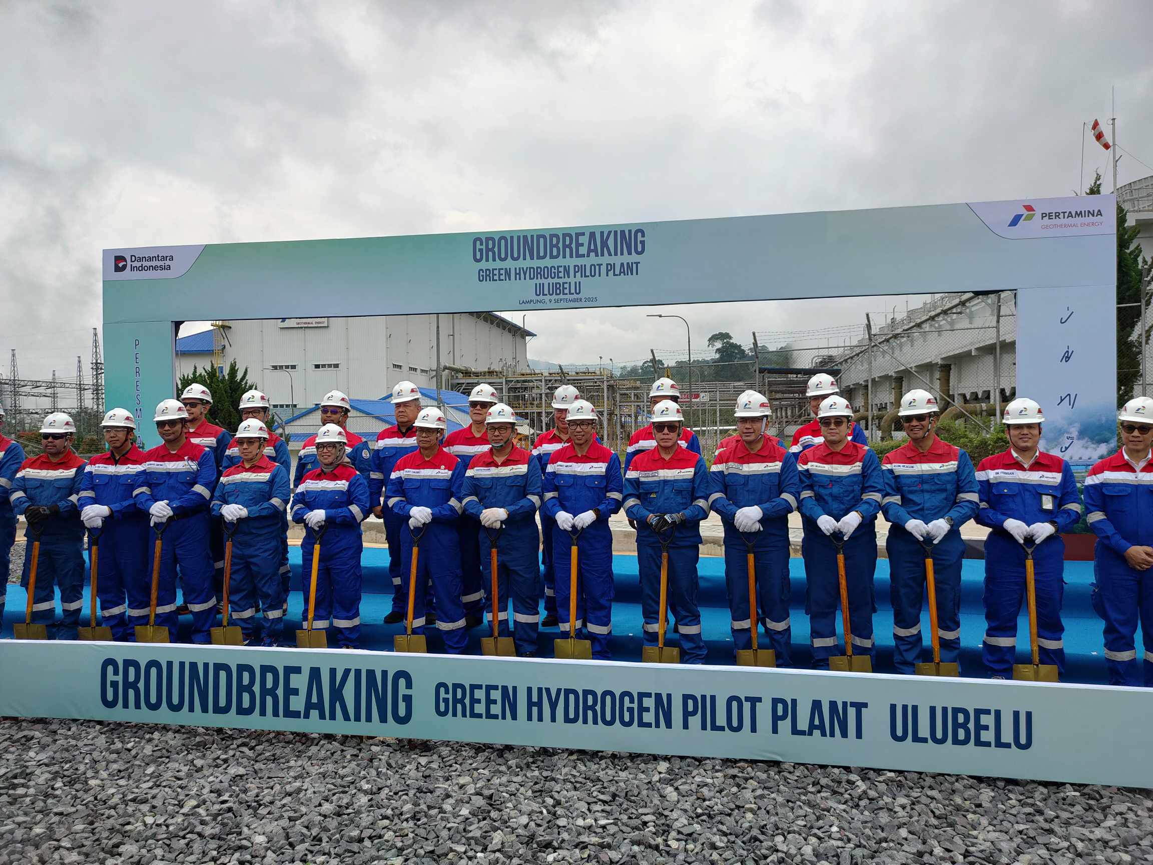 Pertamina Groundbreaking Green Hydrogen Pilot Plant Ulubelu