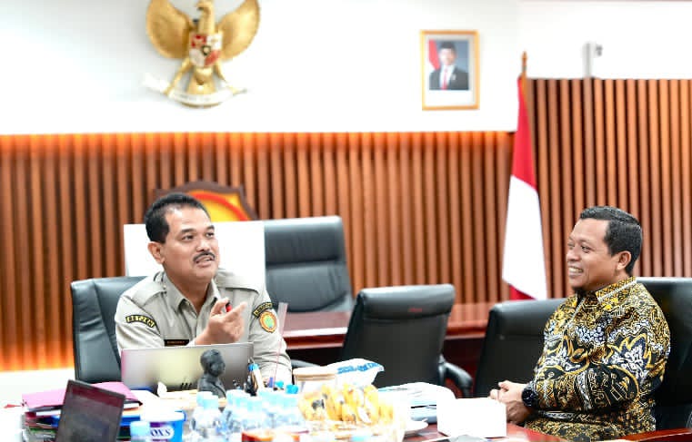 Bupati Pringsewu Bertemu Sekjen Kementan RI, Bahas Pengembangan Program Hilirisasi Pertanian