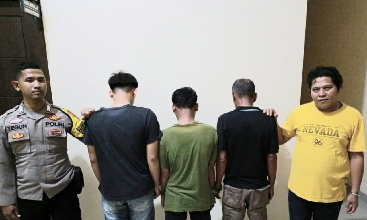 Dua Remaja Terlibat Curanmor Berikut Penadah Ditangkap Polsek Talang Padang