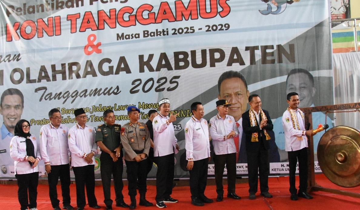 Wabup Tanggamus Agus Suranto Buka Porkab Tanggamus Tahun 2025