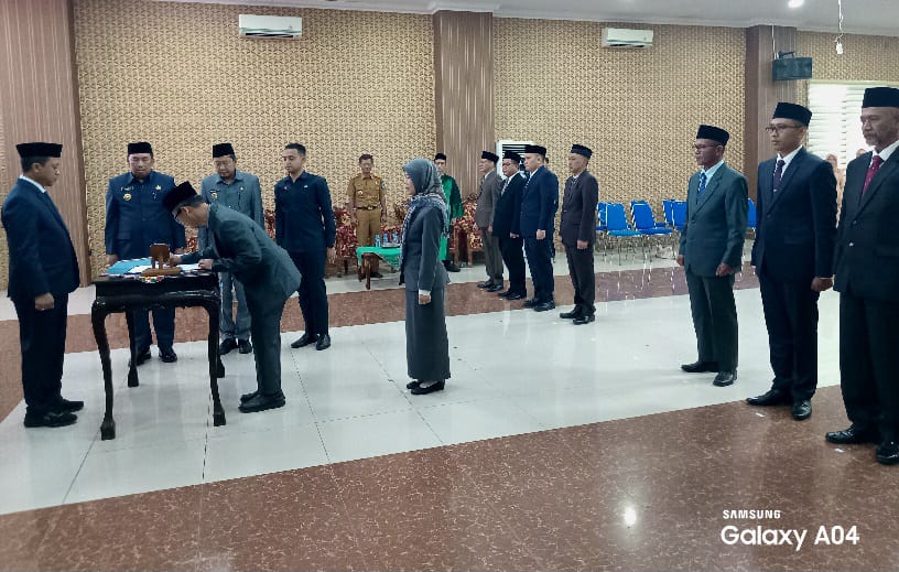 Bupati Pringsewu Lantik 10 Pejabat Pimpinan Tinggi Pratama, Berikut Daftarnya