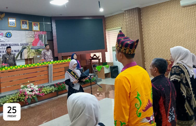 Pokja Bunda PAUD Pringsewu Periode 2025-2030  Resmi Dilantik 