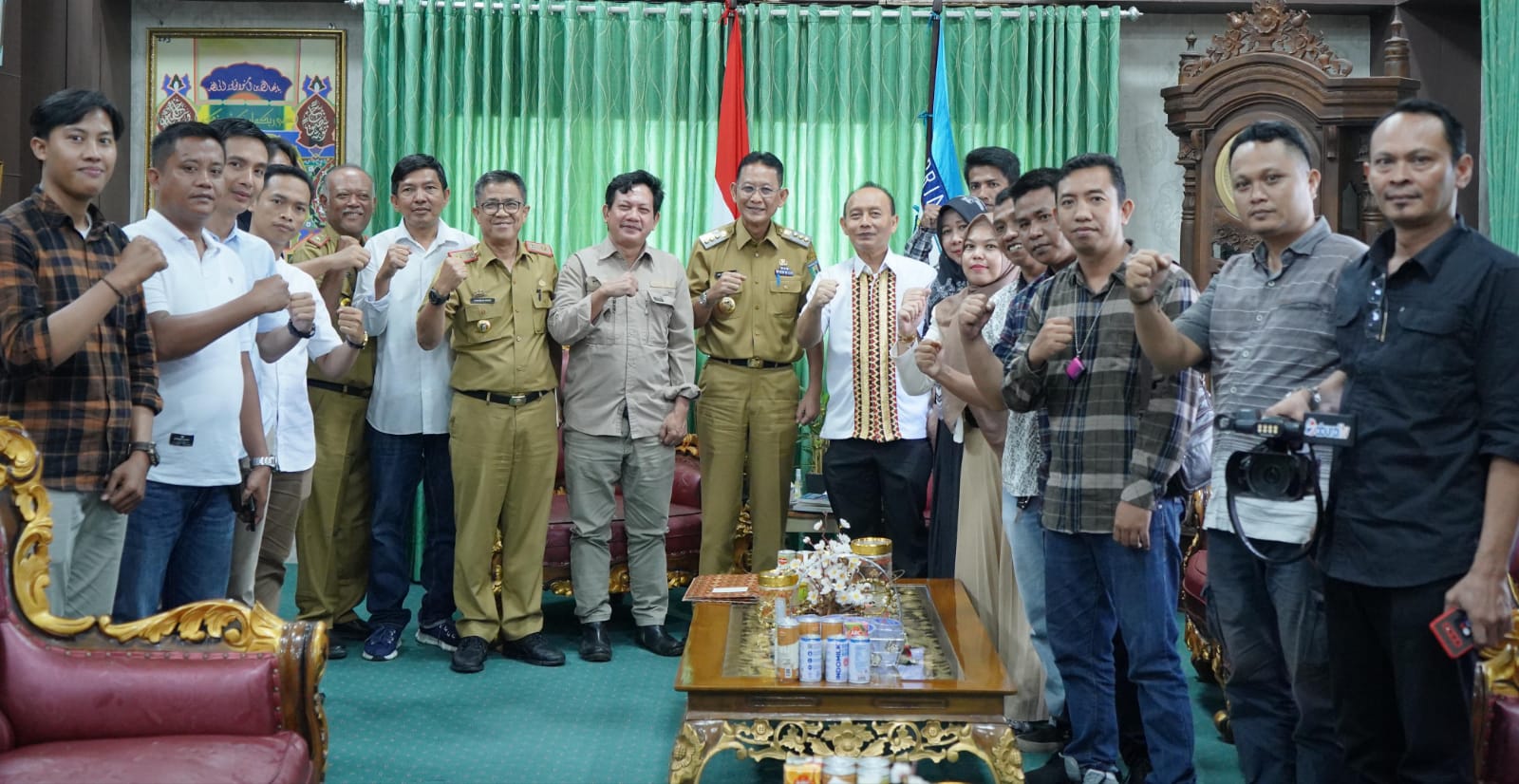 Pj. Bupati Pringsewu Siap Dukung Penerbitan Buku Sejarah Perjuangan Prajurit CPM Lampung
