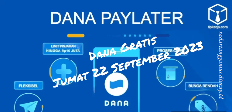 Cara Mudah Mendapatkan Saldo DANA Gratis Hari Ini Jumat 22 September 2023