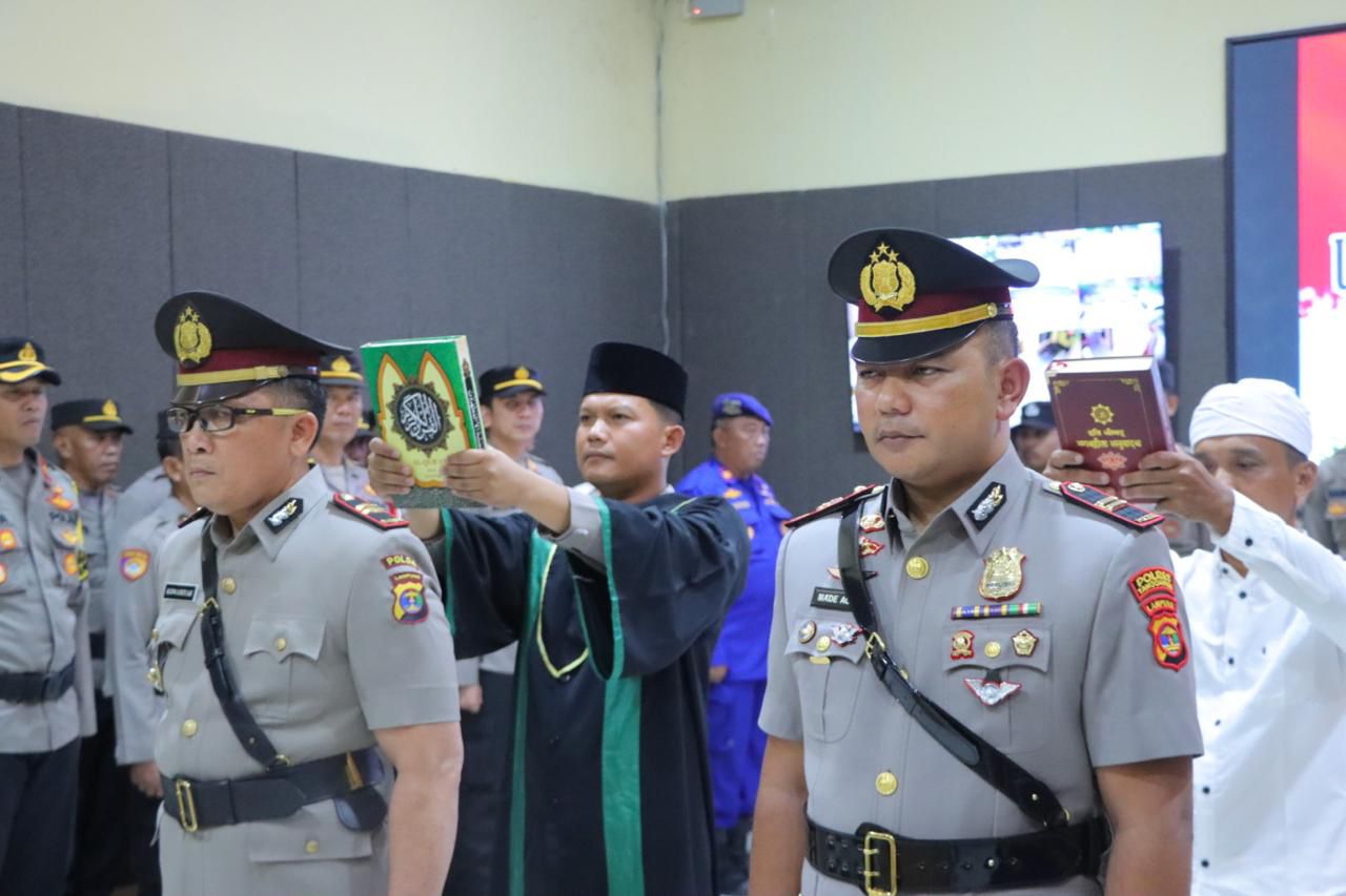 Kasatlantas Polres Tanggamus Berganti,Kini Dijabat Iptu I Made Agus Dwi Dayana