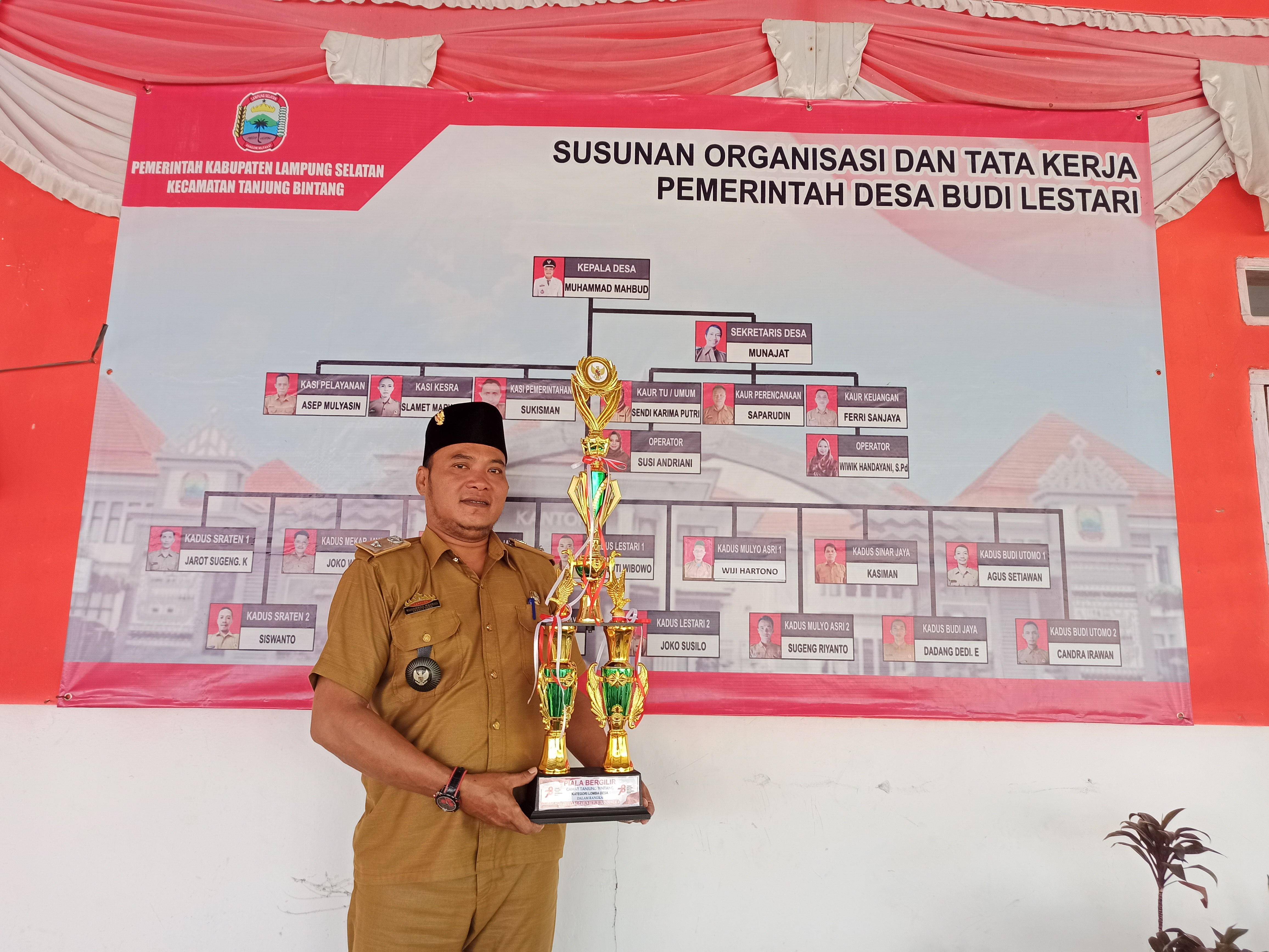 Kekompakan Warga Bawa Desa Budi Lestari Juara di Kecamatan