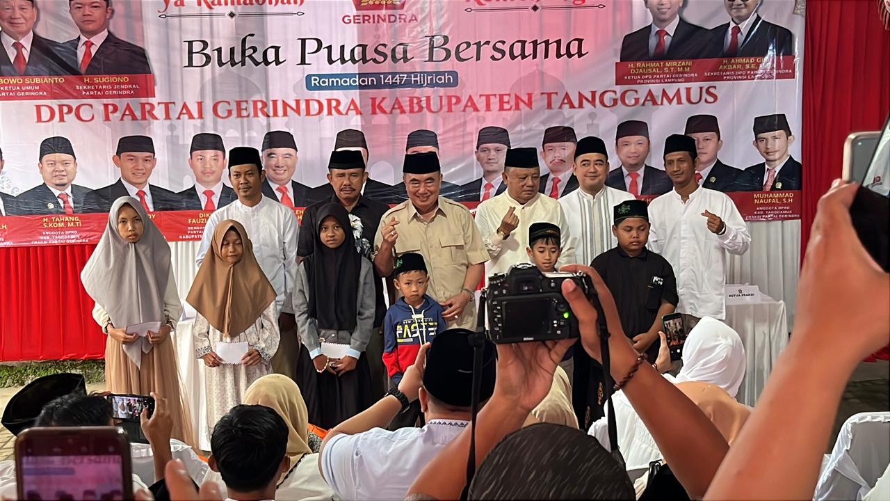 Serukan Jajaran Konsisten Dukung Kebijakan dan Program Bupati Ini Kata Ketua DPC Gerindra Tanggamus 