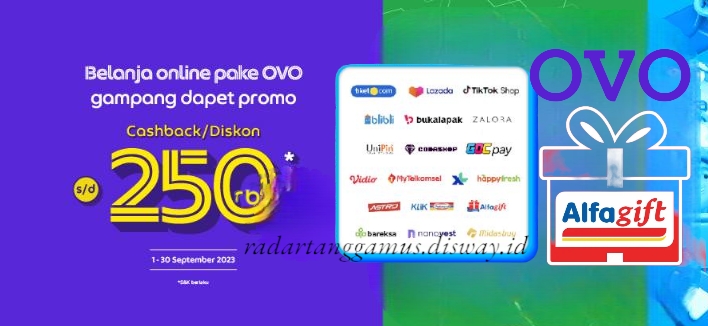 Tingkatkan Transaksi Belanja di Alfagift Dan Nikmati Cashback OVO Gratis