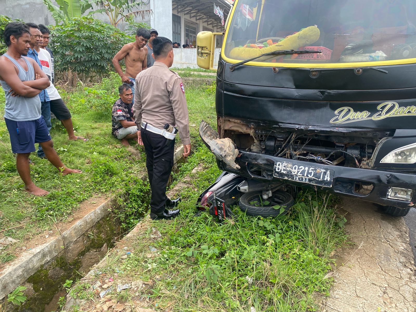 Selama Arus Mudik Lebaran 7 Kasus Laka Lantas di Pringsewu
