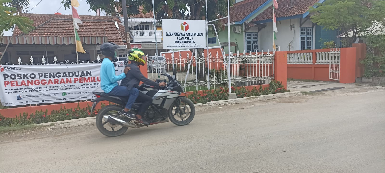 Masa Tenang Pemilu, Bawaslu Pringsewu Ingatkan Caleg Tidak Berpolitik Uang 