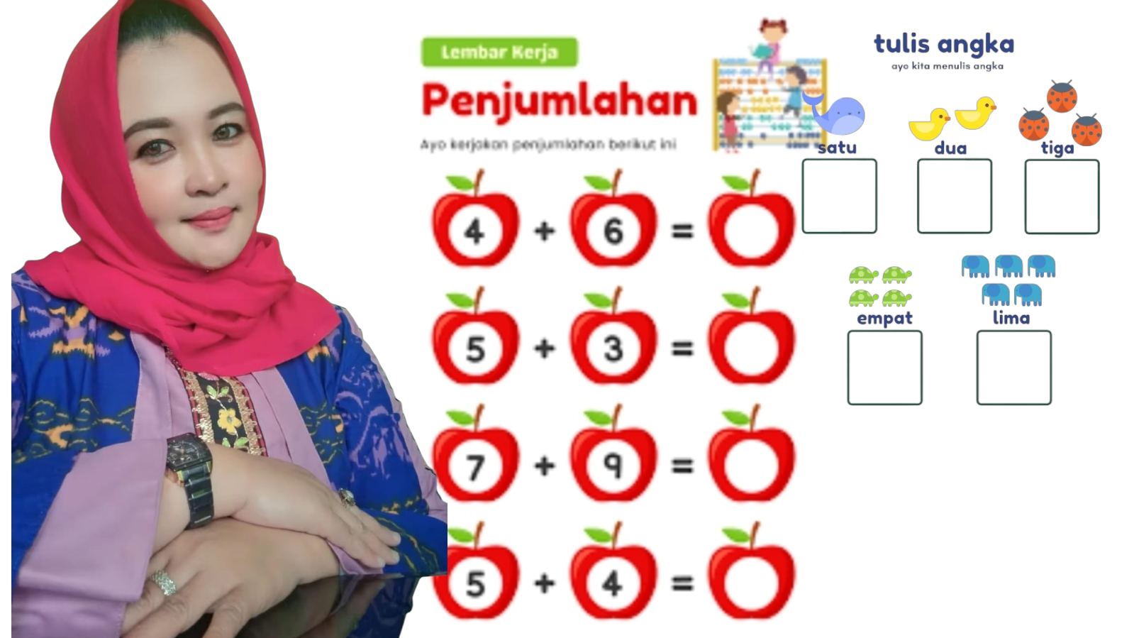 Ketua IGTKI Tanggamus Sambut Baik Wacana Pelajaran Matematika Untuk Anak TK