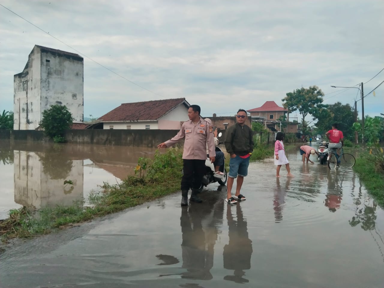 Waspada, Inilah Lokasi Titik Langgan Banjir Di Pringsewu