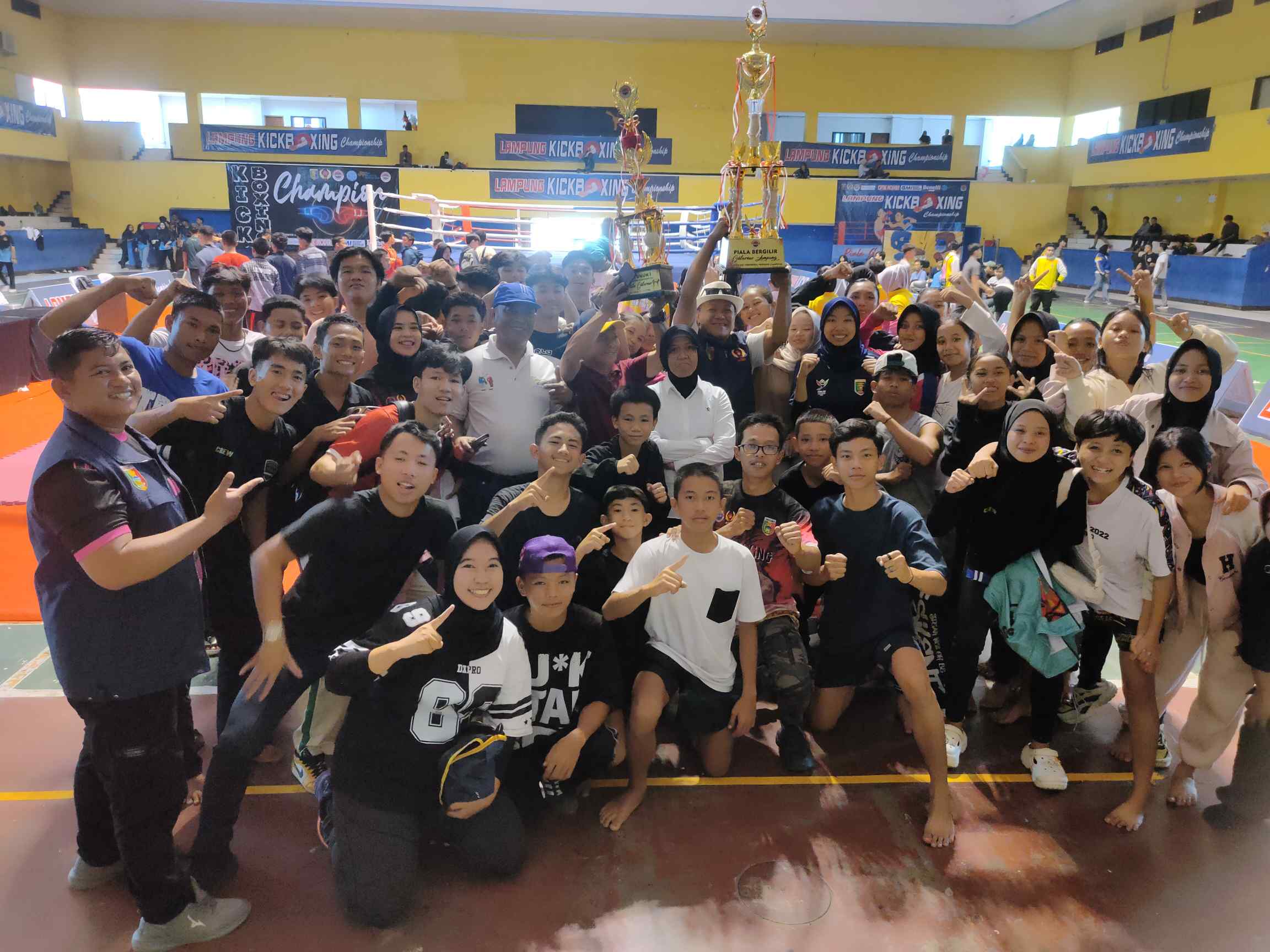 Kick Boxing Championship 2025, Kontingen Tanggamus Raih Juara Umum 