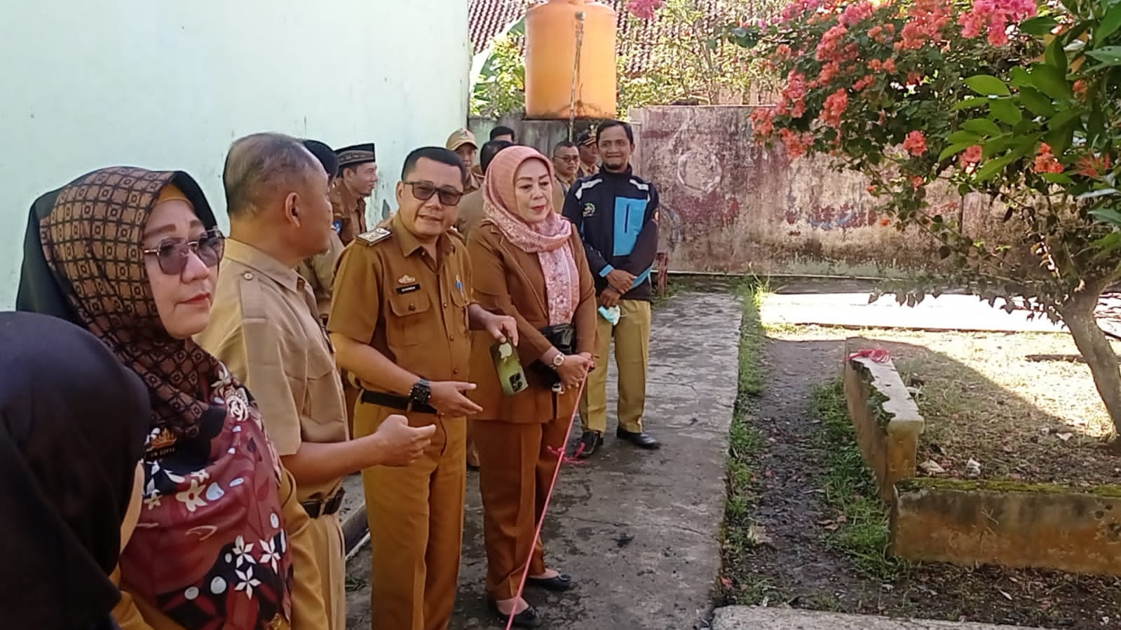 Sekretaris Disdik Tanggamus Kunjungi SMP 1 Muhammadiyah Gisting 