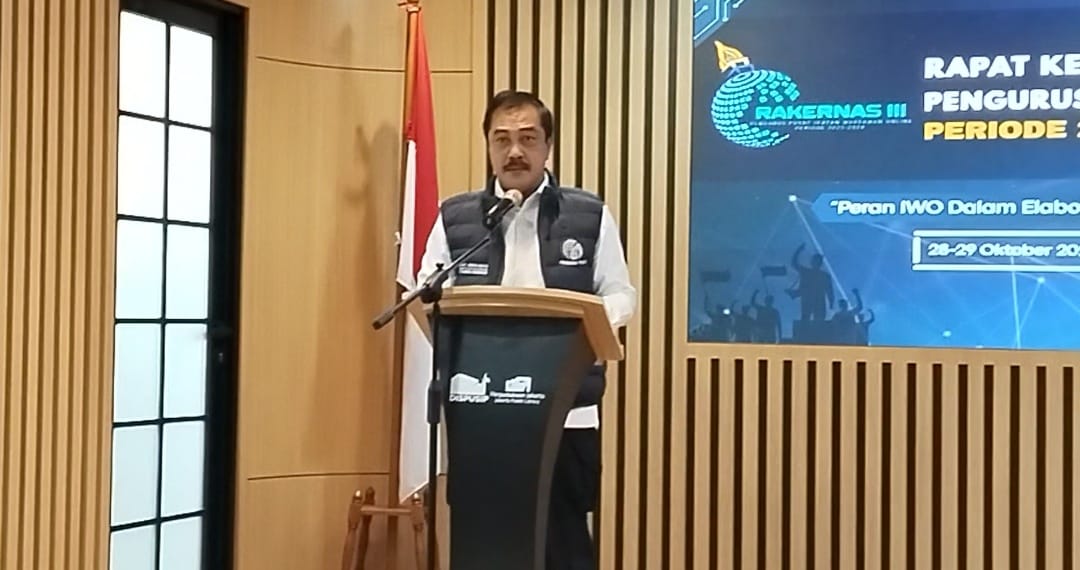 Rakernas IWO Resmi Ditutup Menteri Imipas Agus Andrianto. Targetkan Jadi Konstituen Dewan Pers