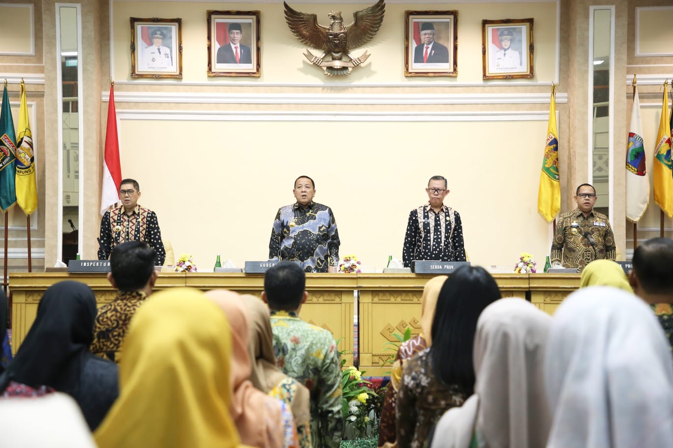Pasca Heboh Penganiayaan PNS di BKD Lampung, Gubernur Arinal Kumpulkan Seluruh Alumni IPDN, Ini Pesannya