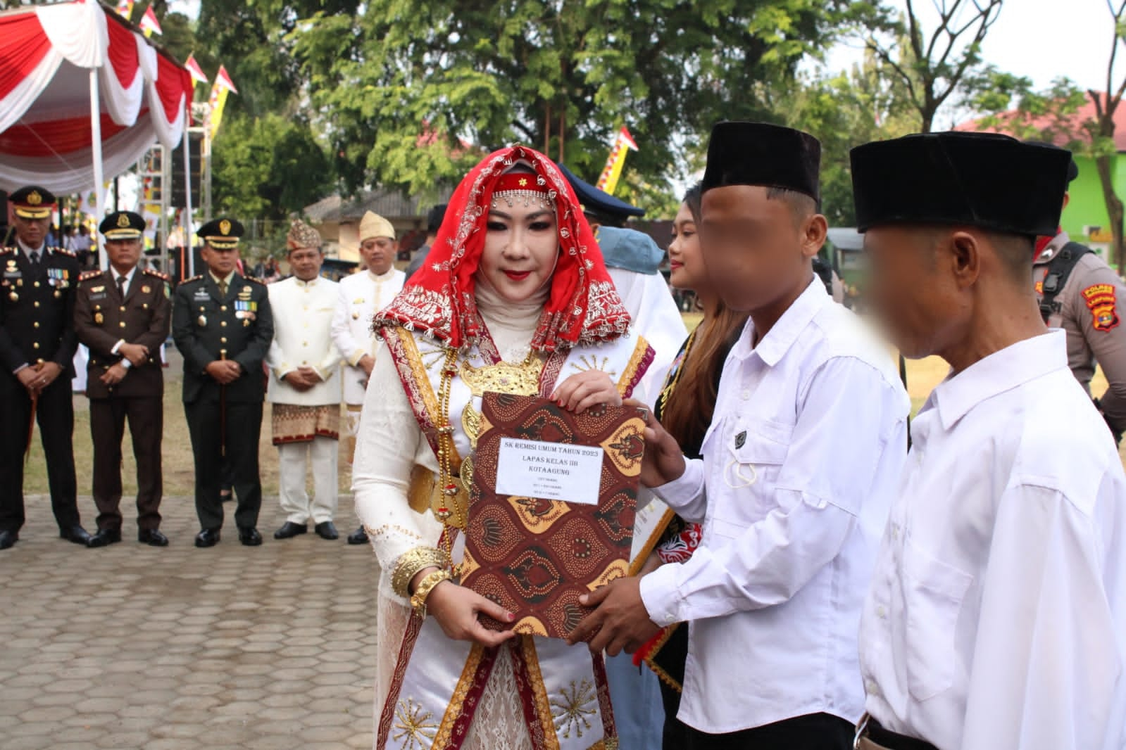 287 Napi Lapas Kota Agung Dapat Remisi HUT RI, 4 Diantaranya Langsung Bebas