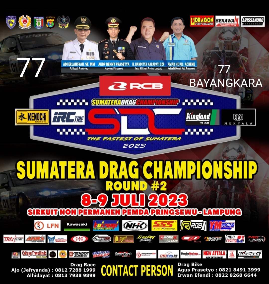 Meriahkan HUT Bhayangkara, IMI Gelar Drag Race