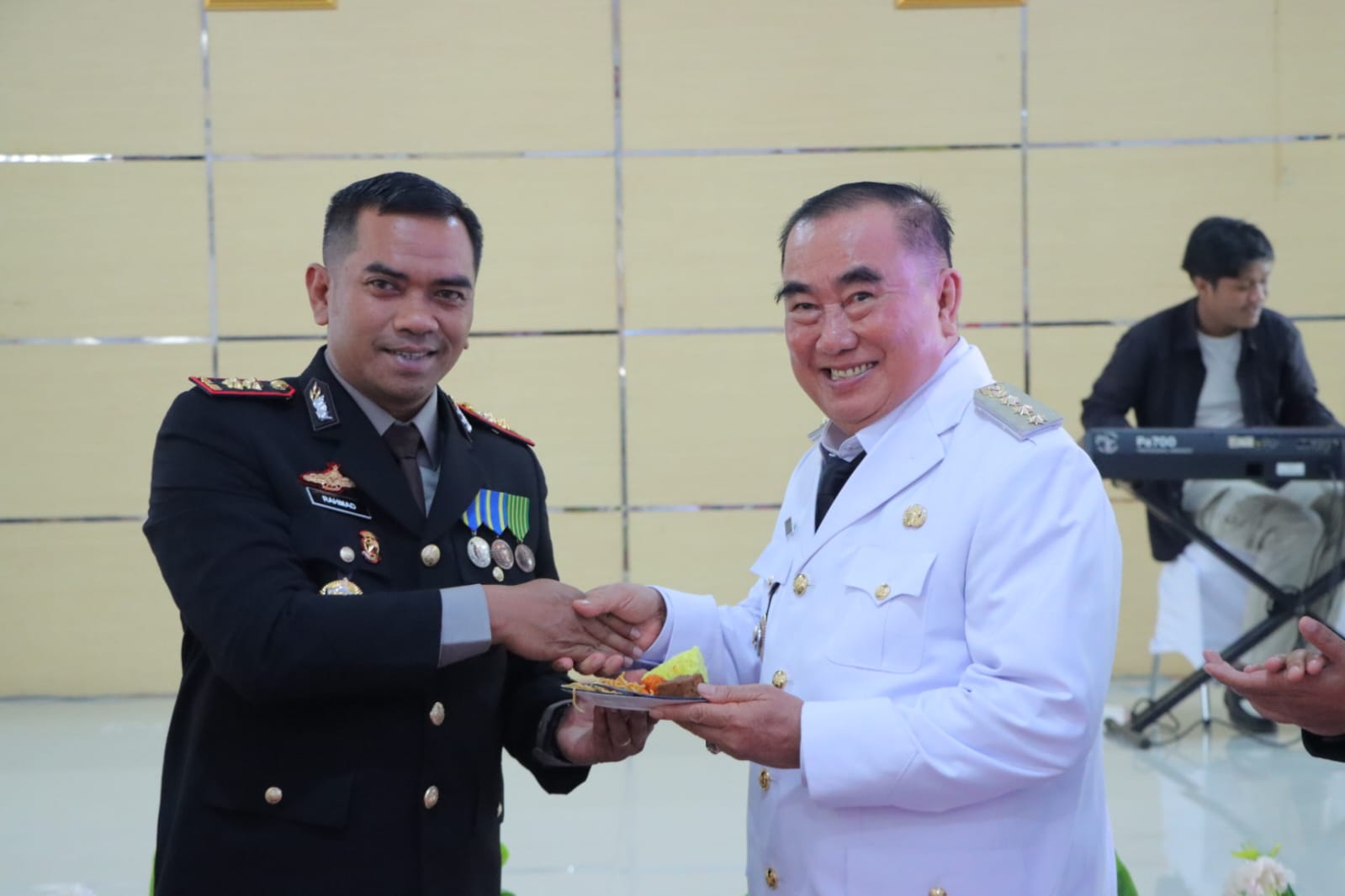 Di Hari Bhayangkara ke-79, Bupati Tanggamus H.Saleh Asnawi Apresiasi Kinerja Polres Tanggamus