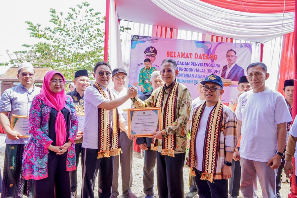 Pemkab Pringsewu Peringkat Pertama Program SEHATI di Lampung 