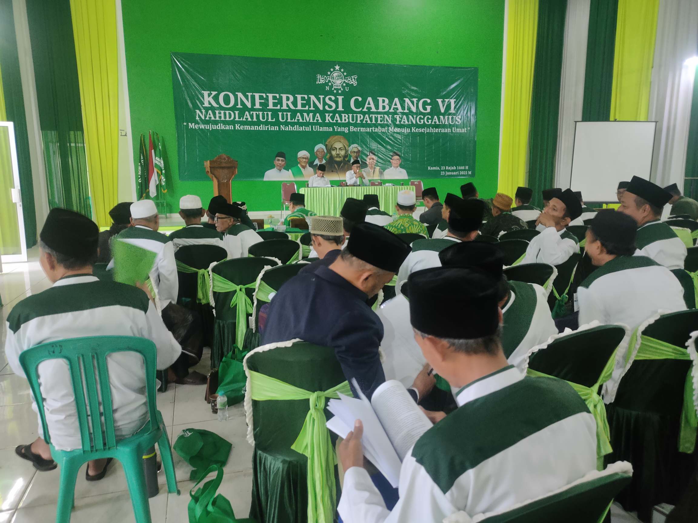 PCNU Tanggamus Gelar Konfercab VI Untuk Memilih Ketua PCNU Masa Khidmat 2025-2030