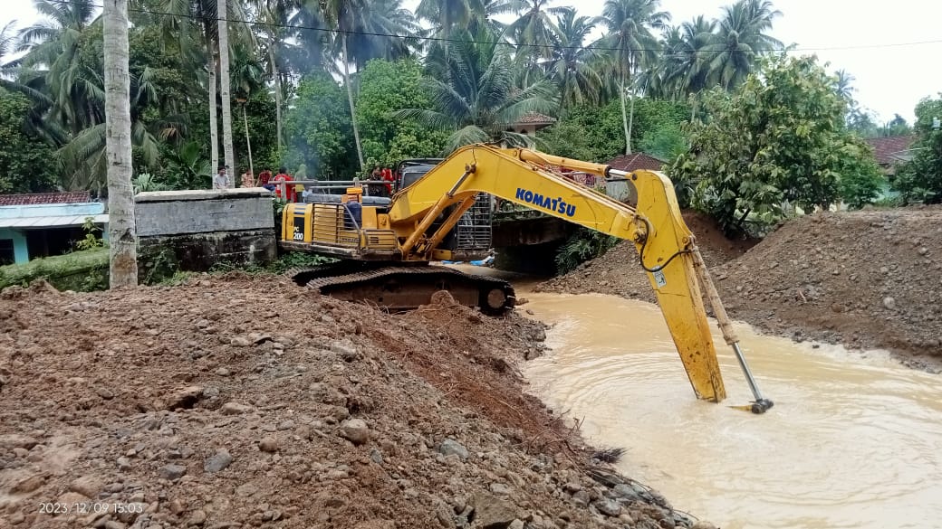 Pasca Bencana di 2 Pekon Kecamatan Pematang Sawa, Ini Upaya Yang Dilakukan 