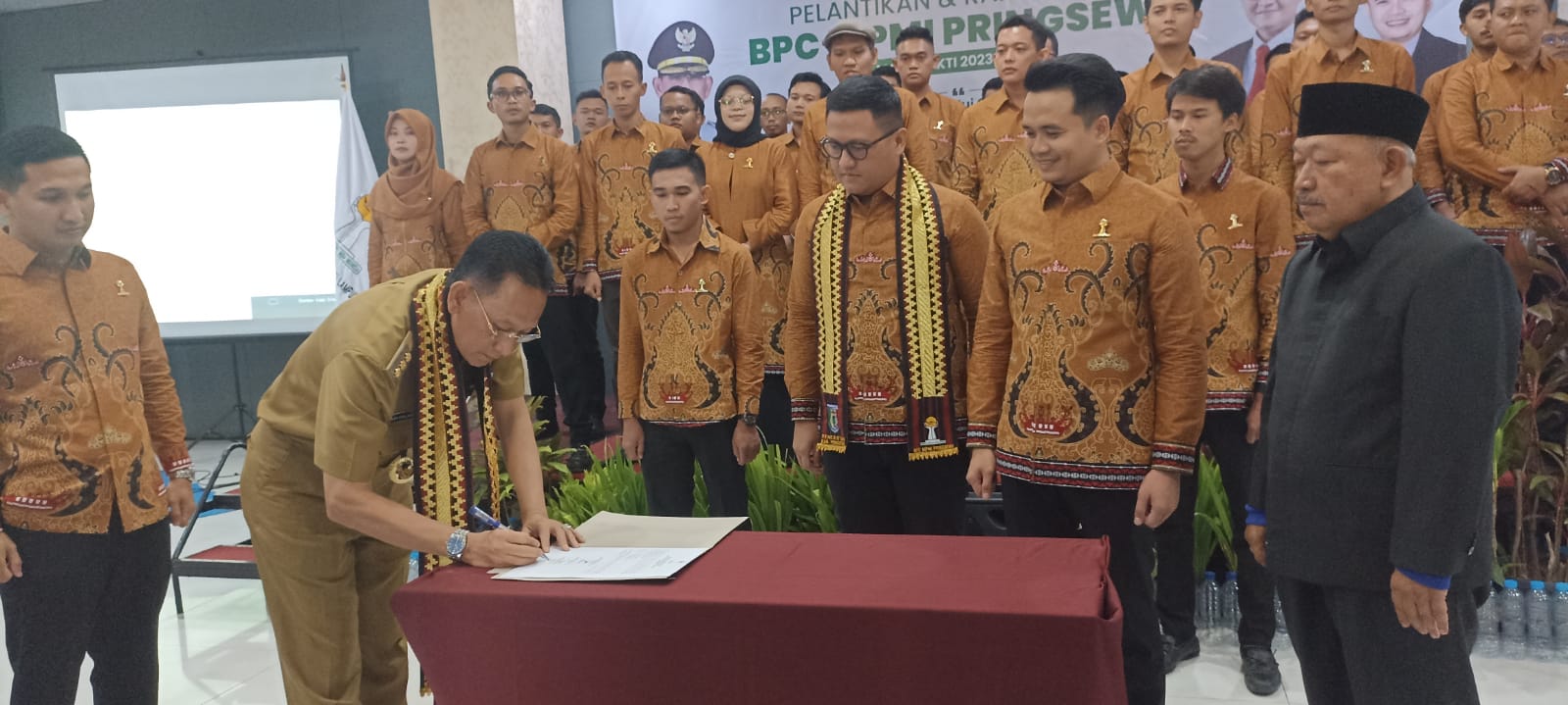 Hakiki  Resmi Jadi Ketua HIPMI Pringsewu Masa Bhakti 2023-2026