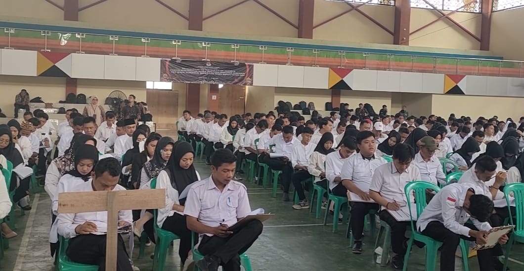 Kecamatan Kota Agung Jadi Peserta Terbanyak Tes Tertulis Calon PPS di Sesi I
