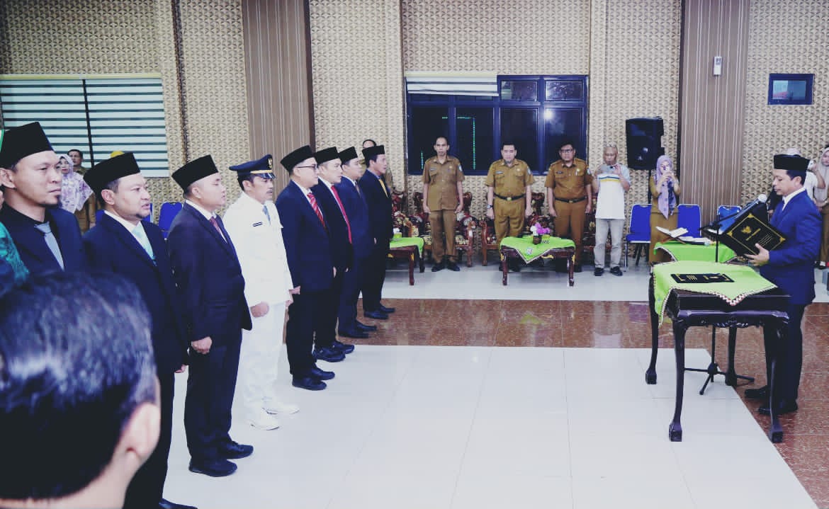 Bupati Pringsewu Lantik Delapan Pejabat Administrator, Ini Daftar Jabatannya