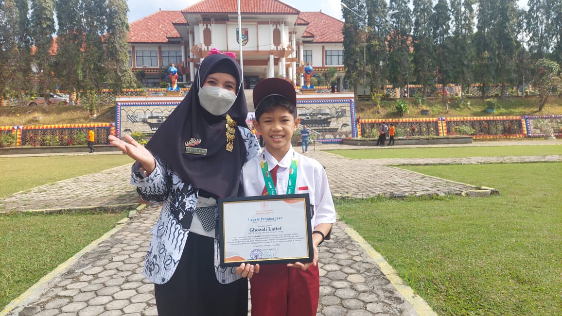 Dua Pelajar Asal Tanggamus, Lampung Raih Prestasi di Ajang O2SN Tingkat Nasional 
