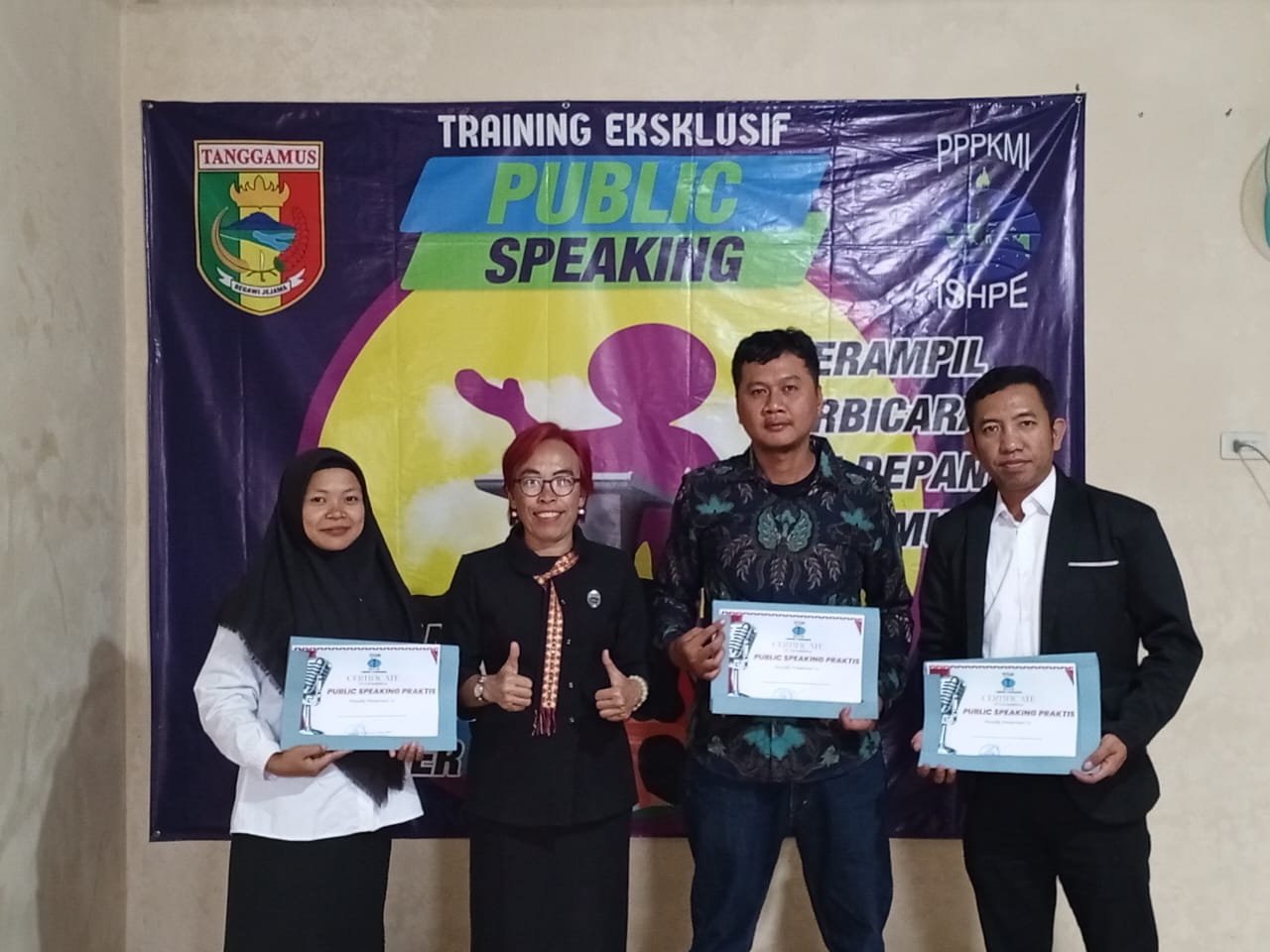 Training Public Speaking Kini Hadir di Tanggamus,Siap Mencetak SDM Terampil