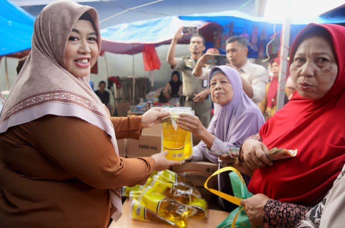 Wabup Pringsewu Buka Penetrasi Pasar di Pagelaran 