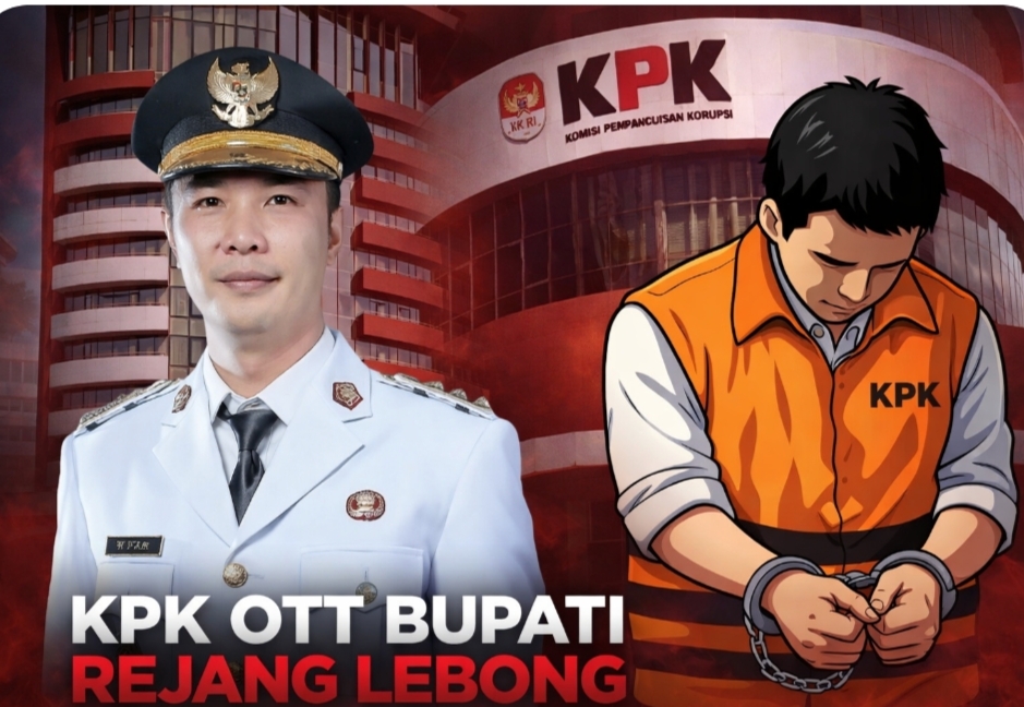 KPK OTT Bupati Rejang Lebong, 12 Orang Diamankan dan Dibawa ke Jakarta