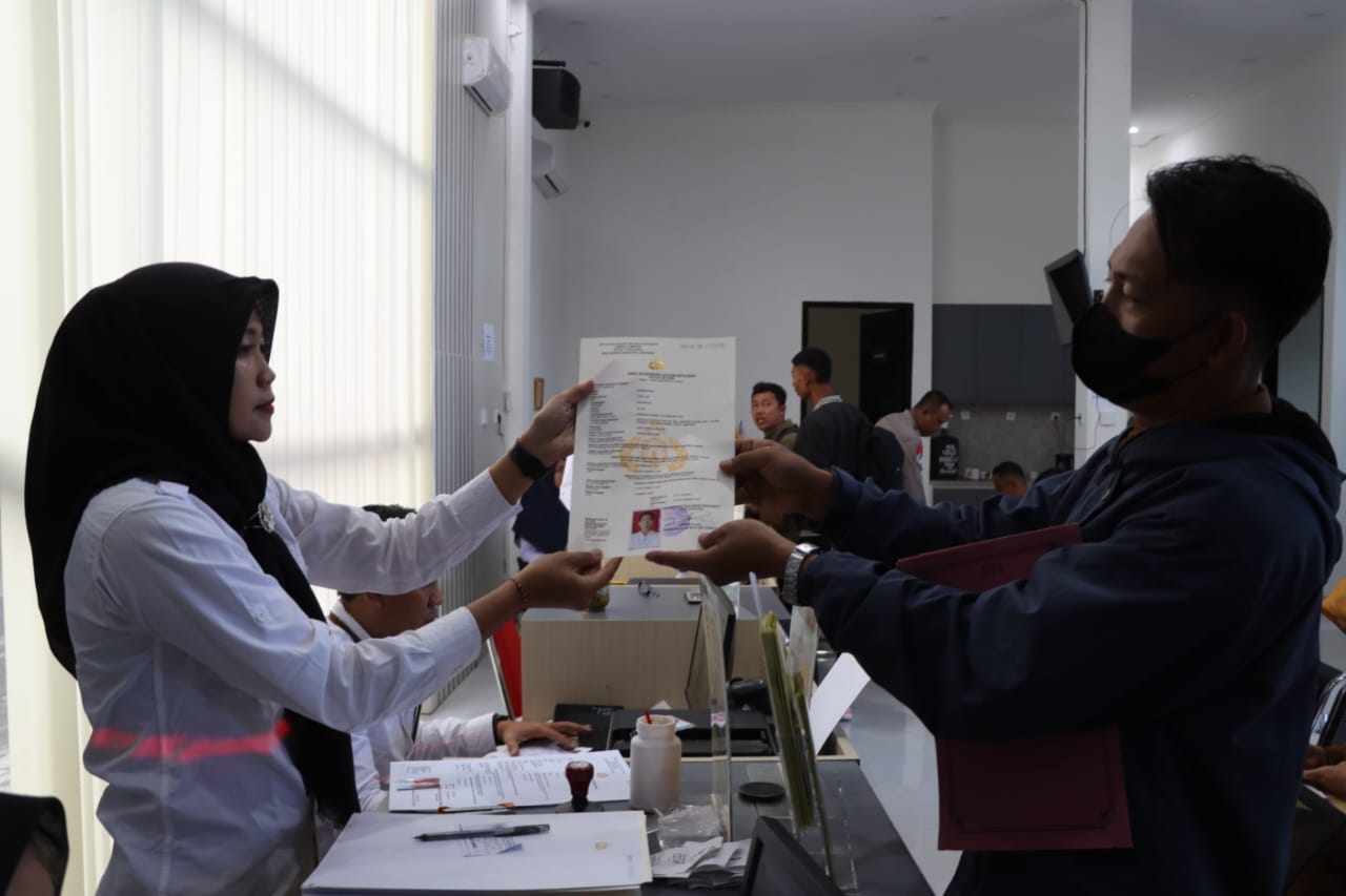 Layanan SKCK Full Online di Polres Tanggamus Permudah Masyarakat 