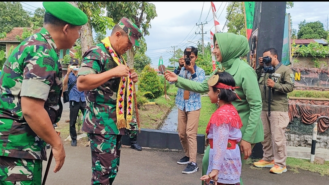 Pangdam II/Swj Kunjungi Kodim 0424/Tanggamus