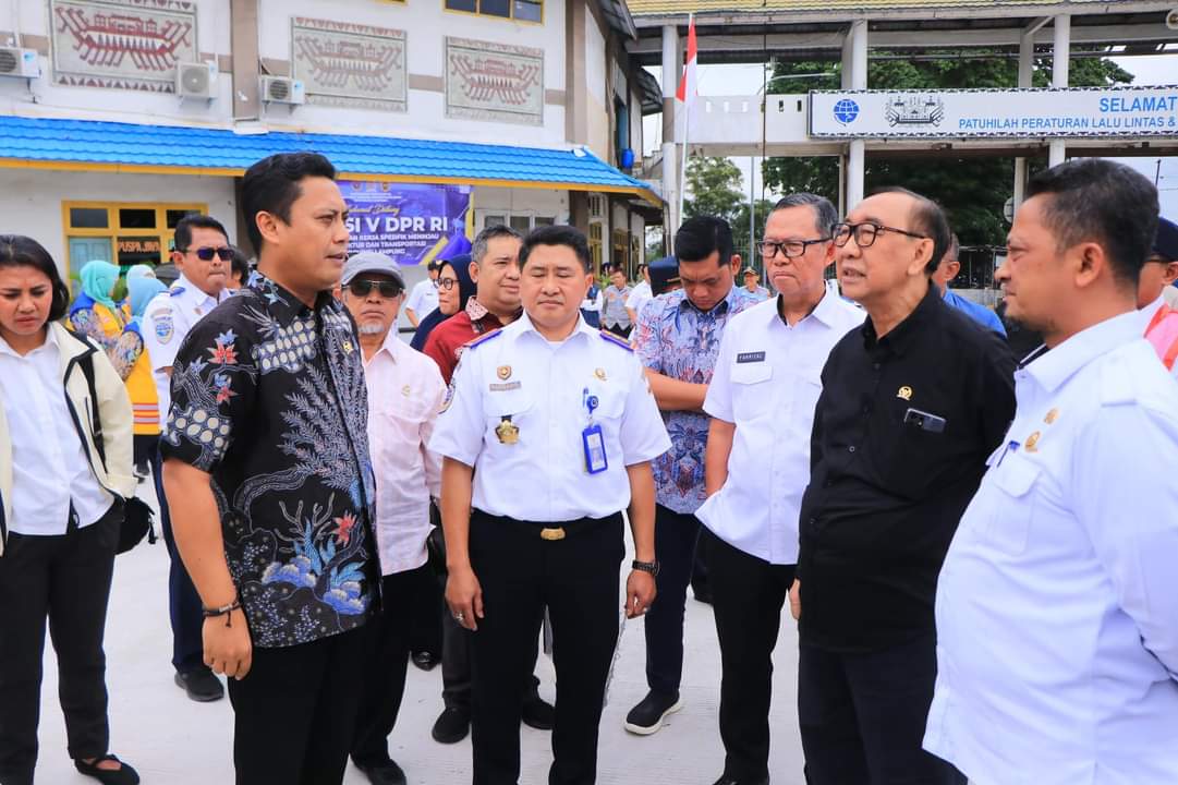 Komisi V DPR RI Tinjau Infrastruktur dan Transportasi di Bandar Lampung
