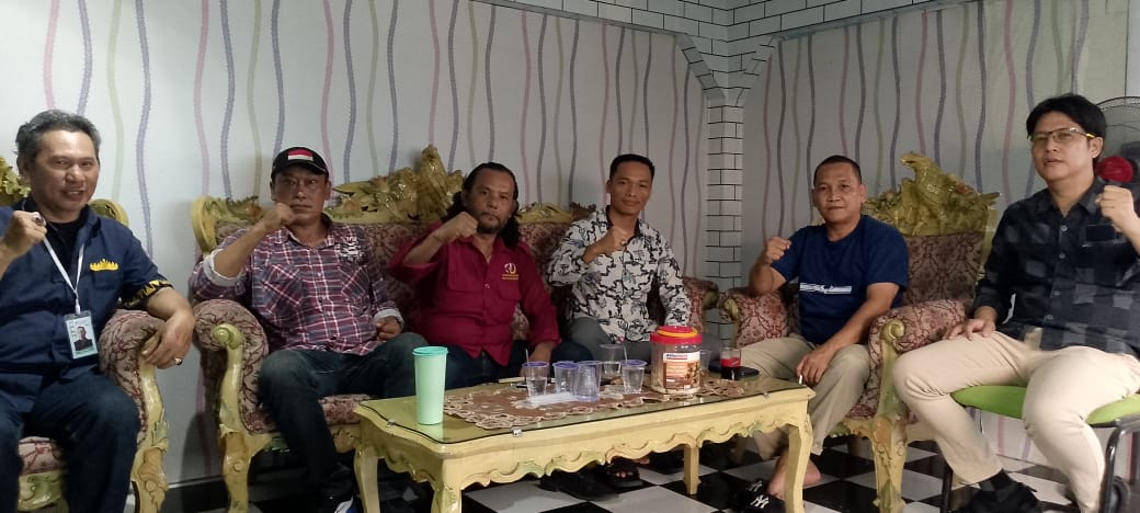 Tim Laskar Lampung Kunjungi IWO Lampung