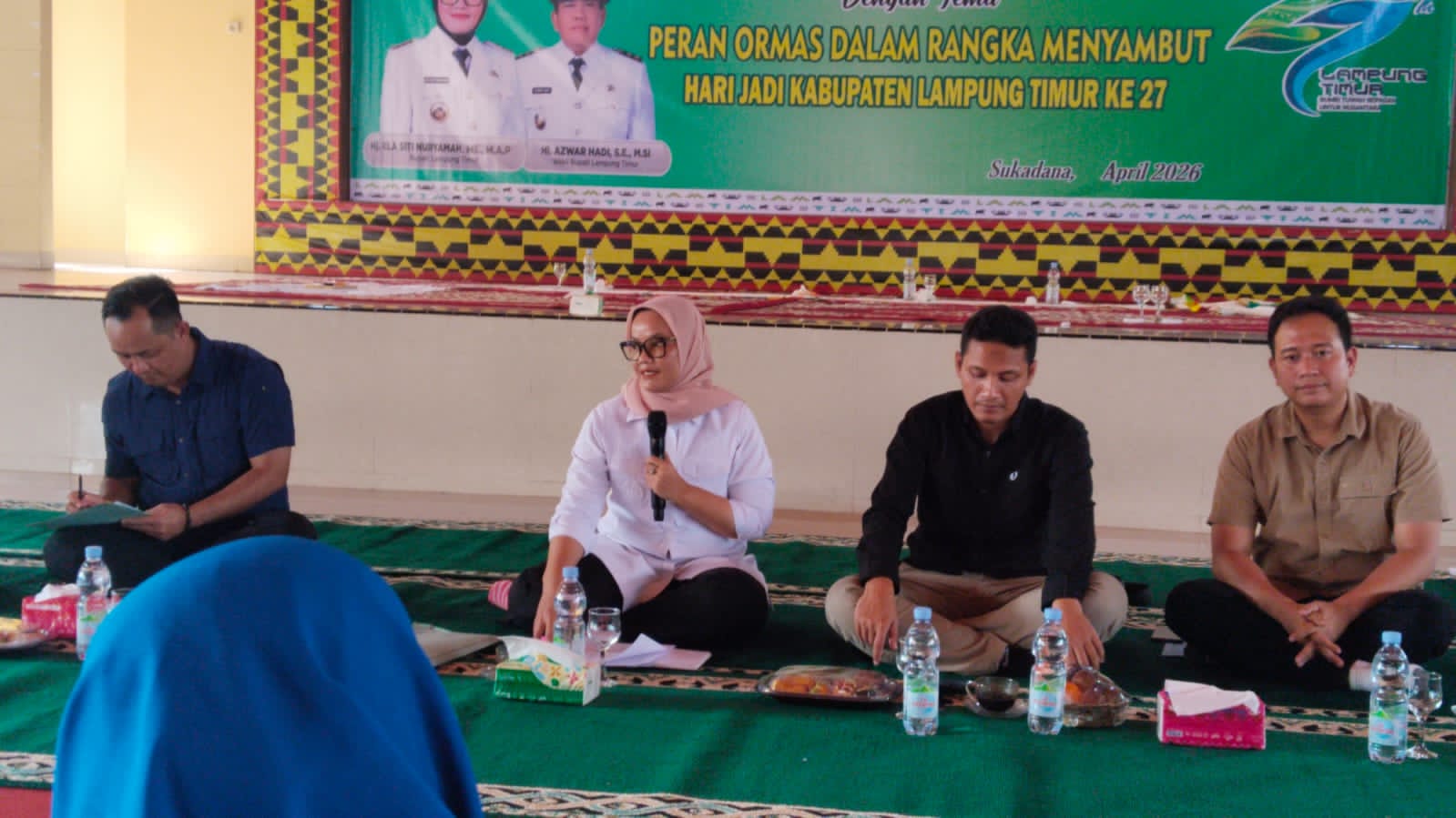 Kongkow Bareng Ormas, Bupati Lamtim Tekankan Peran Strategis Ormas Jelang HUT ke-27