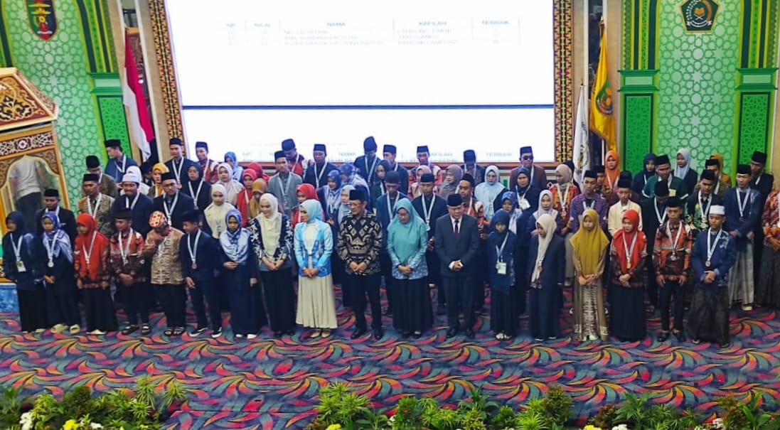 Luar Biasa, Untuk Ke 7 Kalinya, Tanggamus Raih Juara Umum MTQ Tingkat Provinsi Lampung 