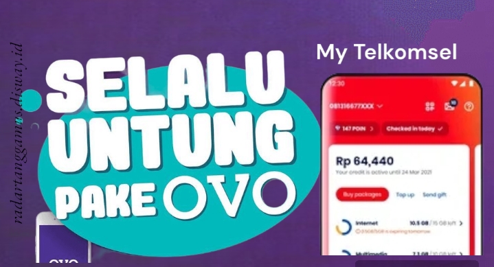 Bagi Pengguna My Telkomsel Ada Promo Menarik Saldo OVO Gratis