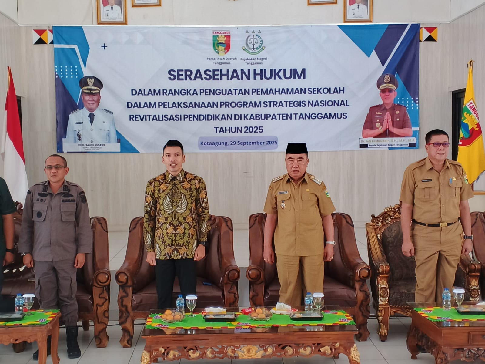 Kejari Tanggamus Siap Kawal Revitalisasi Pendidikan di Kabupaten Tanggamus 