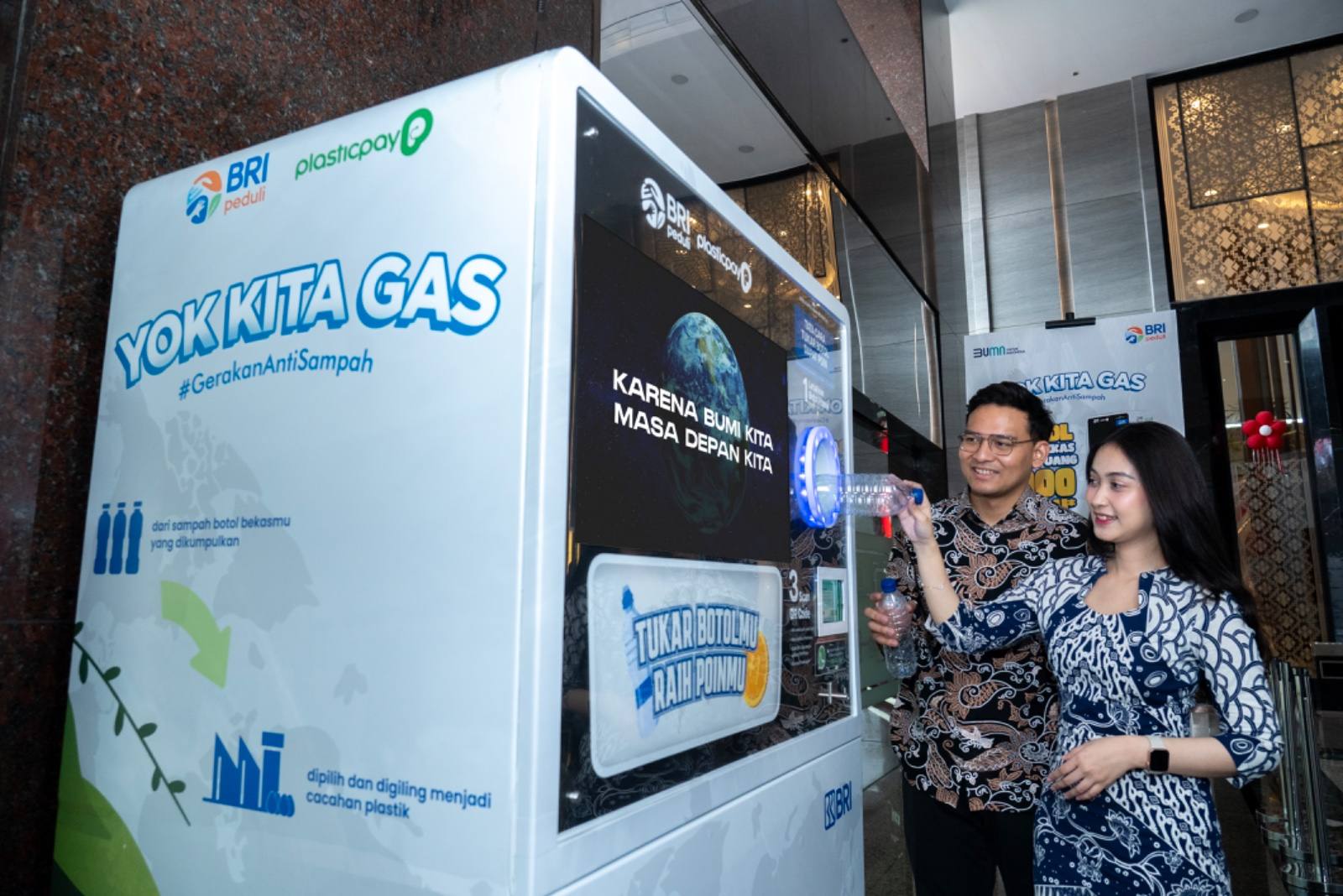 BRI Perkuat Aksi Daur Ulang Limbah dan Reduksi Emisi dalam Operasional Perusahaan