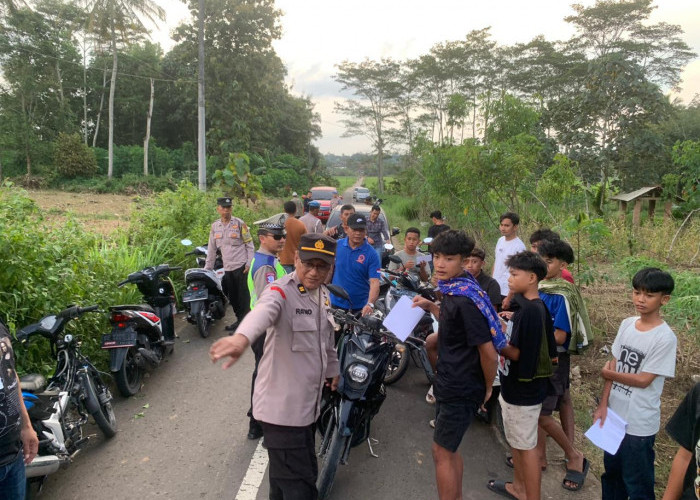 Polisi Kepung Balap Liar, 30 Remaja dan 17 Motor Digelandang ke Mapolsek Sukoharjo