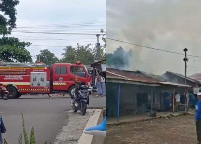 Percikan Api Kompor Dari Warung Bakso di Terminal Nyaris Ratakan Bangunan Kios