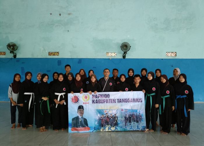 Pengcab Hapkido Tanggamus Laksanakan UKT Perdana di Tahun 2025