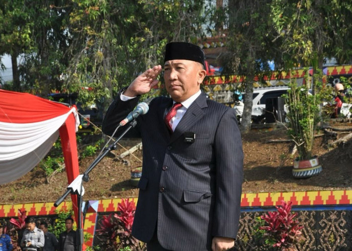 Pj Bupati Tanggamus Dr.Ir.Mulyadi Irsan,M.T, Pimpin Upacara Kesaktian Pancasila