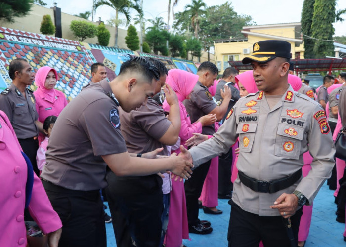 56 Personelnya Naik Pangkat, Kapolres Tekankan Profesionalisme dan Integritas