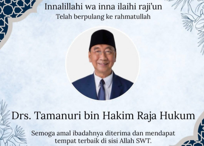 Anggota DPR RI Tamanuri Meninggal Dunia, Lampung Kehilangan Tokoh Senior