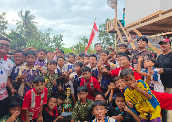 280 Pesepak Bola Cilik Ramaikan Festival ASSTA, KONI Tanggamus Harapkan Lahir Atlet Unggulan